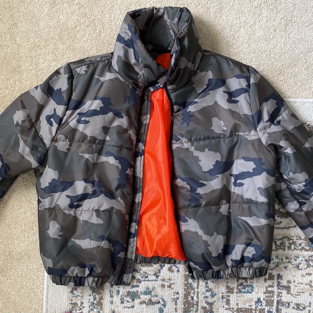 Wild Fable camo bomber jacket - M